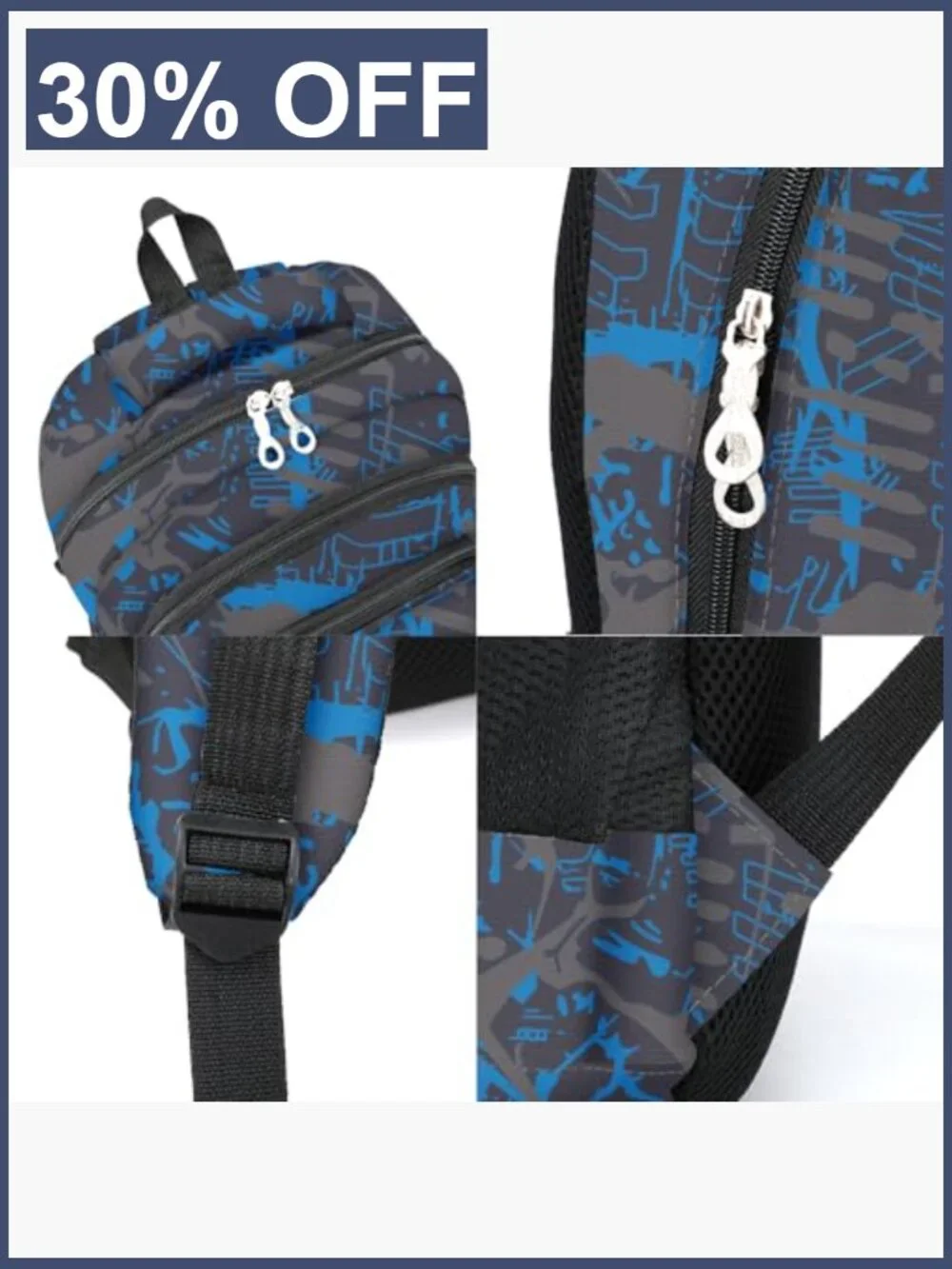 Multi-functional Lightweight Backpack for Travel School
